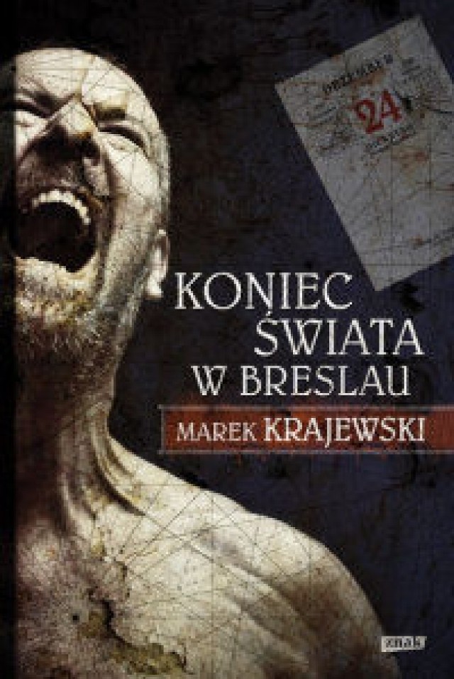 Okładka książki ,,Koniec Świata w Breslau&quot;- M.Krajewskiego