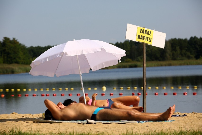 Zakaz kąpieli w miejskim kąpielisku "Słoneczko" na Bugaju