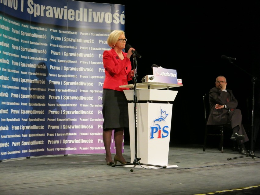 Spotkanie prezesa PiS Jarosława Kaczyńskiego w...