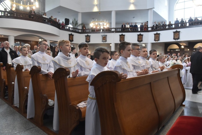 Tak wyglądała I Komunia Św. w kościele pw. Najświętszego...