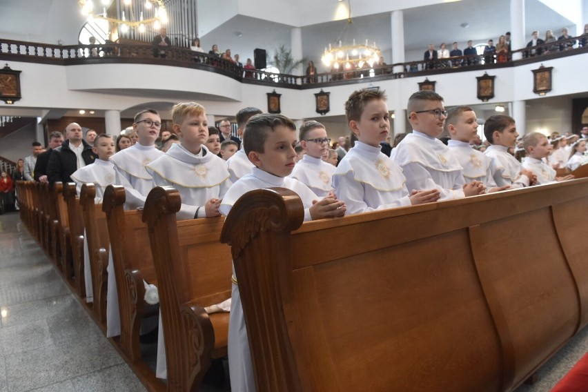 Tak wyglądała I Komunia Św. w kościele pw. Najświętszego...