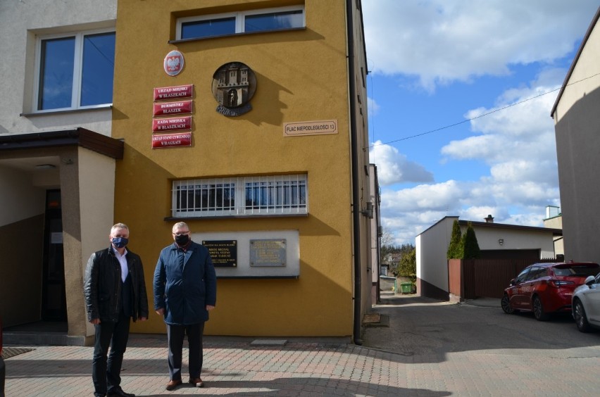 Marszałek województwa wielkopolskiego w Błaszkach