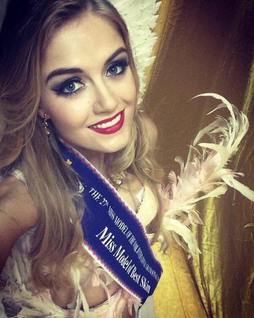 Miss Model Of The World 2015. Kasia Włodarek zdobyła tytuł Model Of The Best Skin [ZDJĘCIA]