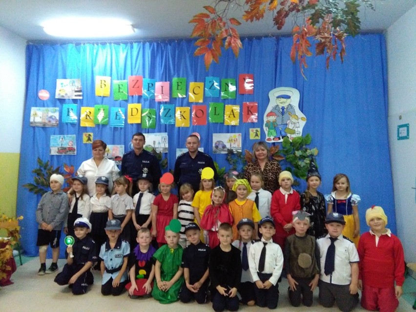 Policjanci odwiedzili przedszkolaków w Lubrańcu [zdjęcia]