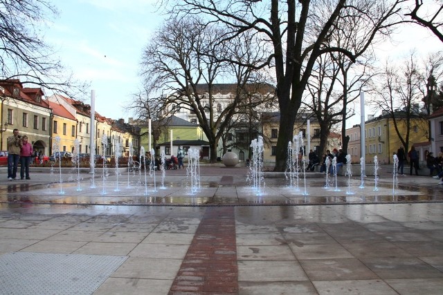 Fontanna na Rynku Wodnym