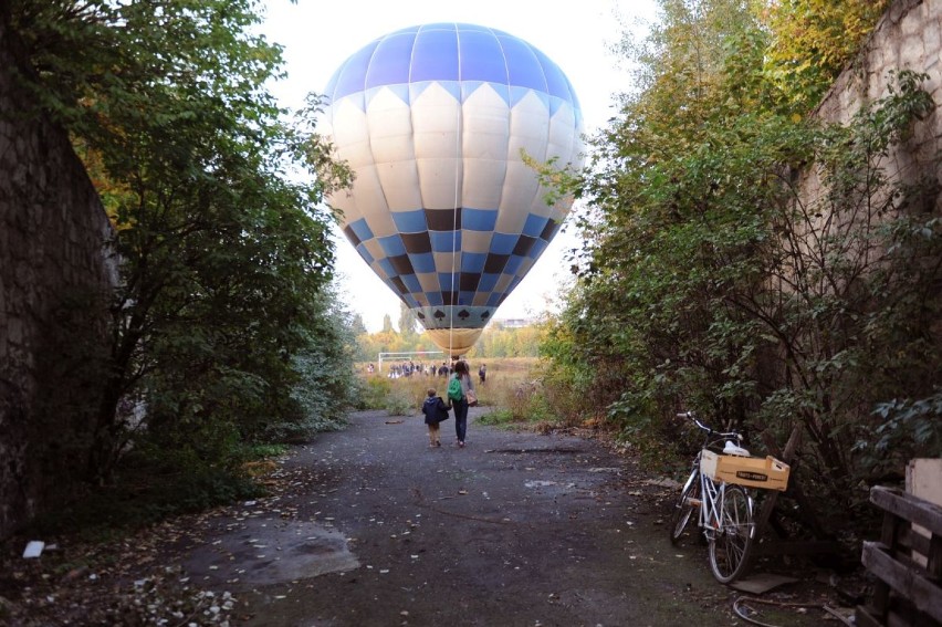 Balony nad Poznaniem. Startowały ze stadionu Szyca