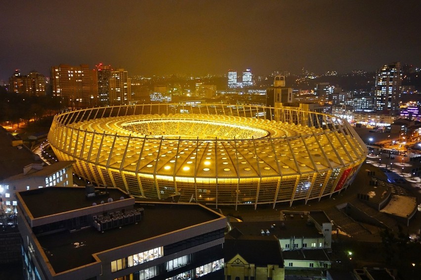 Stadion Olimpijski w Kijowie, na którym 26 maja zostanie...