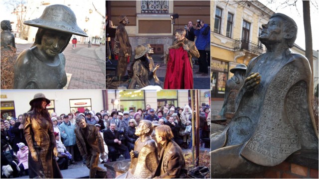 Ławeczka Poetów została odsłonieta w grudnia 2004 roku na ulicy Wałowej. To atrakcja Tarnowa