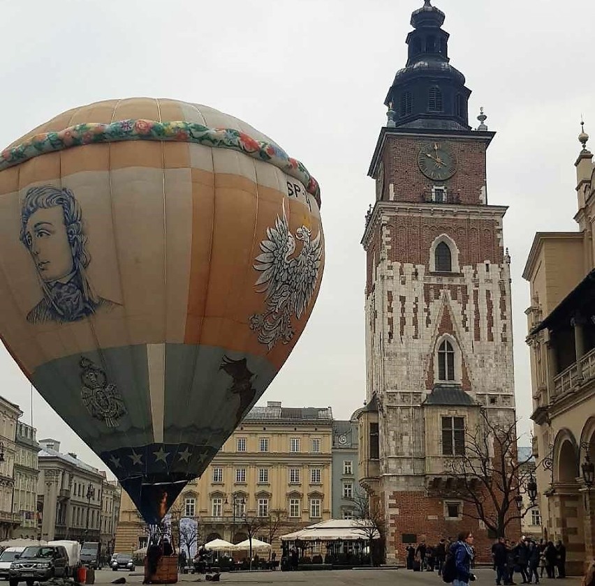 Balon Kościuszko atrakcją 42. Biegu Kościuszkowskiego w Krakowie