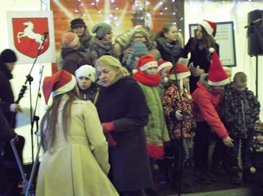 Konin. Wigilia na placu Wolności