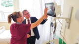 Nowe sala na kardiologii Samodzielnego Szpitala Wojewódzkiego w Piotrkowie. Jest przeznaczona do intensywnego nadzoru kardiomonitorami 