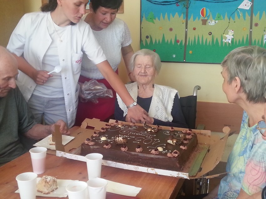 Urodziny 103 latki w Szopienicach