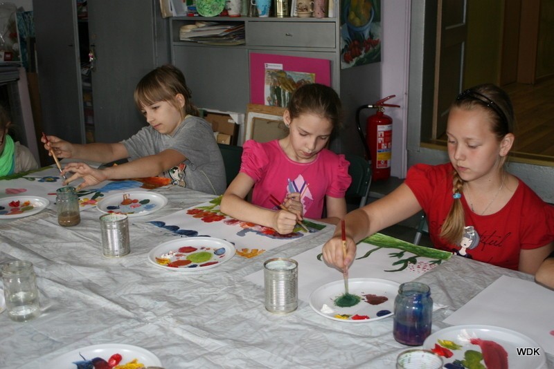Wieluń: Letnia szkoła malowania dobiegła końca