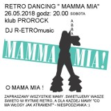 Retrodancing w sieradzkim Prorocku odbędzie się w sobotę 26 maja. Tym razem pod hasłem „Mamma mia”