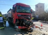 Wypadek dwóch samochodów ciężarowych pod Wrocławiem! Utrudnienia dla kierowców
