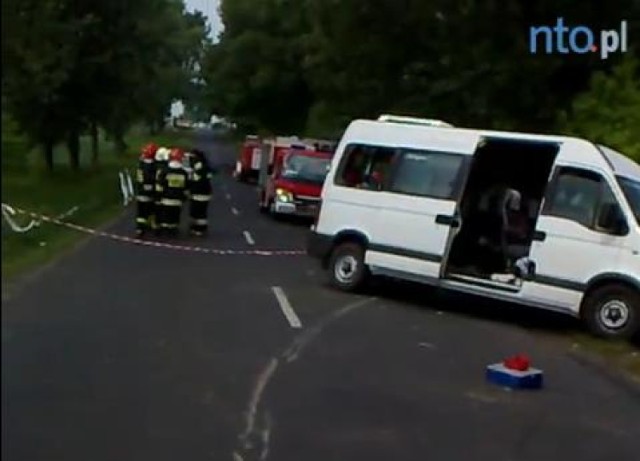 wypadek busa pod Namysłowem