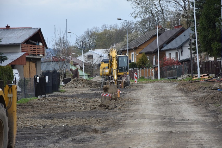 Trwa remont ulic Blich, Nadbrzeżnej i Garbarskiej w...