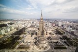 Warszawa z wysokości. Przyjrzeliśmy się Pałacowi Kultury i... znaleźliśmy pewien szczegół [GALERIA]