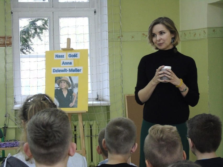 Anna Dziewit-Meller odwiedziła gminę Gołuchów