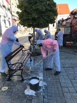 Darłowo szykuje się na Boże Ciało - odkażanie ulic [ZDJĘCIA] - jak będzie wyglądać procesja?