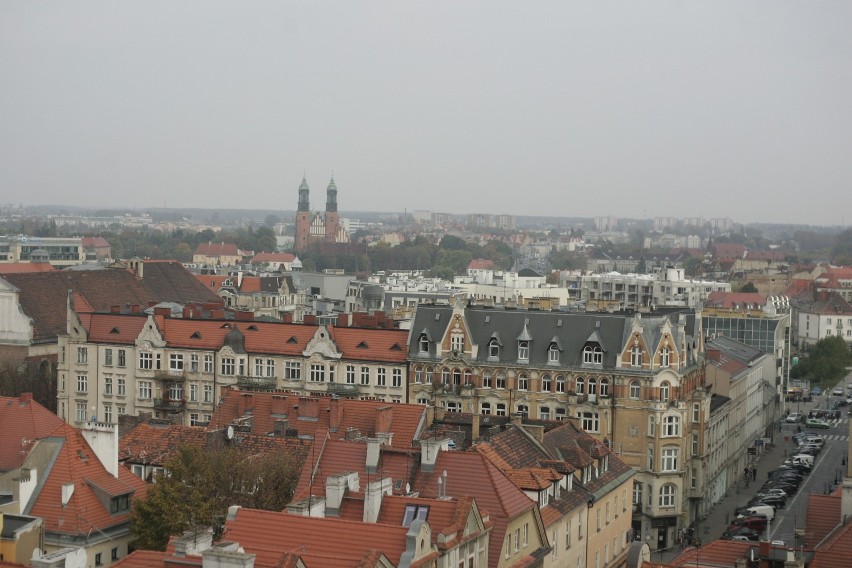 Poznań z ratuszowej wierzy [PANORAMA]