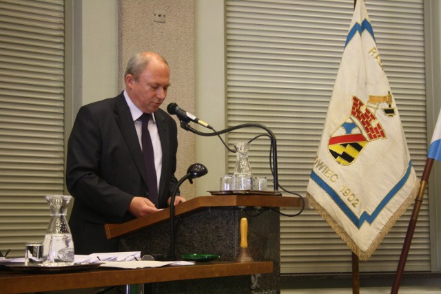 Głos w sprawie szkół zabrał również prezydent Kazimierz Górski