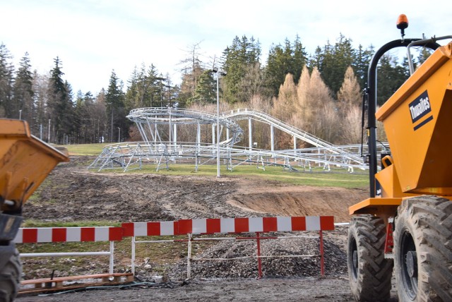 Dobiega końca budowa toru saneczkowego w Jedlinie-Zdroju. Będzie najnowocześniejszy w Polsce!