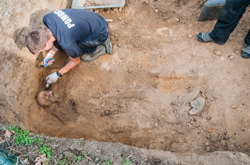 W Zawidowie ekshumowano szczątki niemieckiego żołnierza. Możliwe, że w mieście jest więcej takich grobów