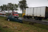 Ględowo - Jęczniki. Wypadek na krajówce