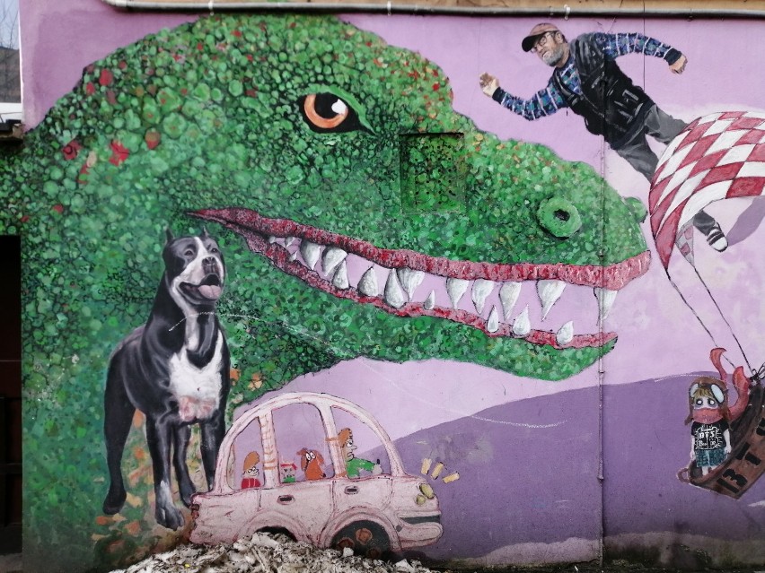 Murale na wrocławskim Nadodrzu są zachwycające!