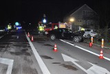 Wypadek w Przyłęku. Zderzyły się trzy samochody [ZDJĘCIA]