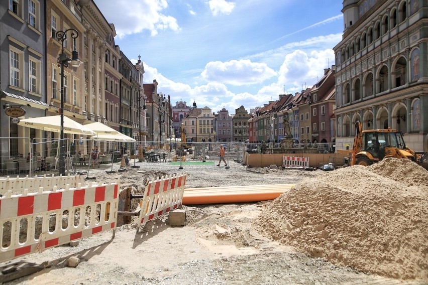 Trwa metamorfoza Starego Rynku w Poznaniu. Oprócz nowej...