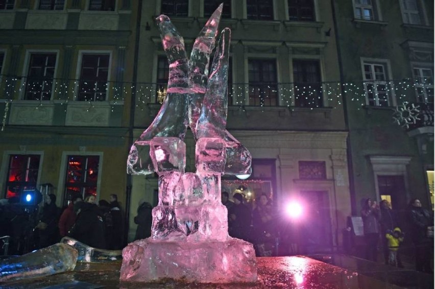 Podczas Poznan Ice Festival lodowi rzeźbiarze będą mogli...