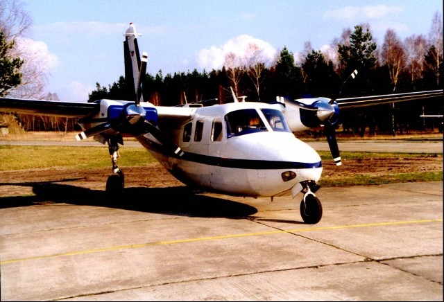 Samolot Air Commander będzie latał ponownie nad Gdańskie i Sopotem w nocy z czwartku na piątek.