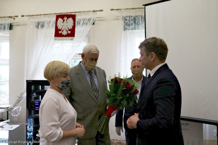 Burmistrz Złoczewa Dominik Drzazga z absolutorium. Rada była jednogłośna[FOTO]