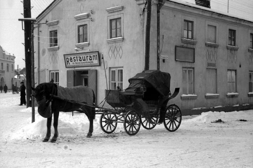 Zima w Sieradzu roku 1940