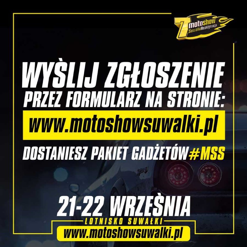 7 Moto Show Suwałki. Na to wydarzenie możesz wygrać bilet