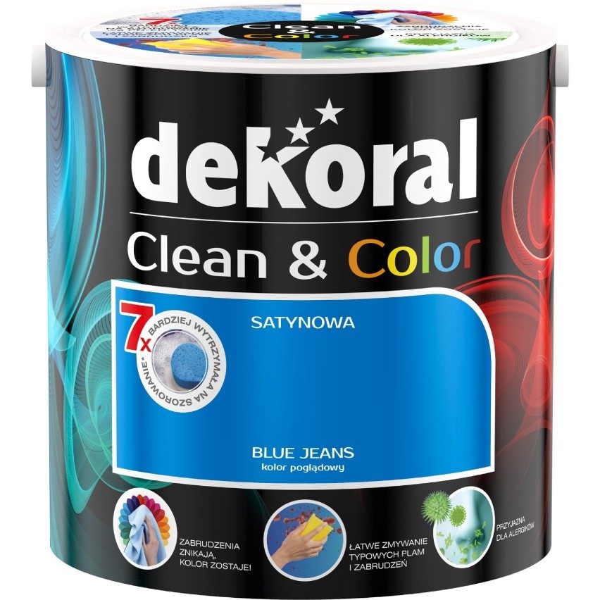 Kolory w najczystszej postaci. Nowa farba CLEAN&COLOR marki Dekoral 
