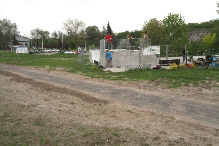 Kielecki skatepark już prawie gotowy. Wkrótce będzie można korzystać