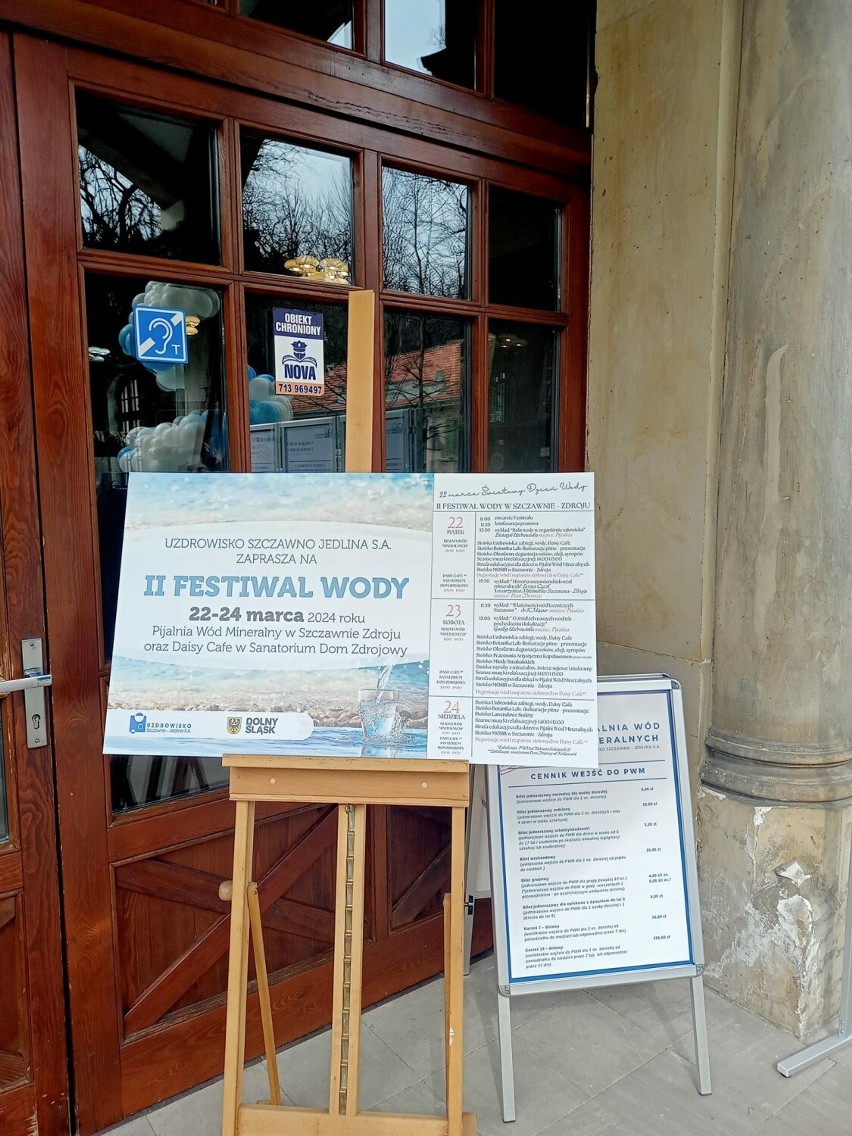 Trwa II Festiwal Wody - Światowy Dzień Wody w Szczawnie-Zdroju. Atrakcje przez cały weekend!