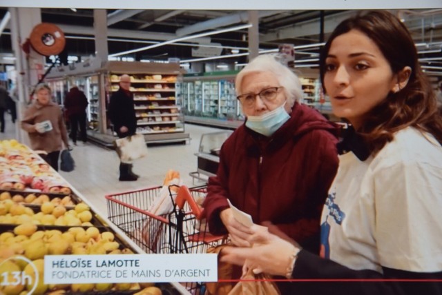 Pomoc seniorom - reportaż w dzienniku telewizyjnym o godz. 13 na France 2 w dniu 20 lutego 2023