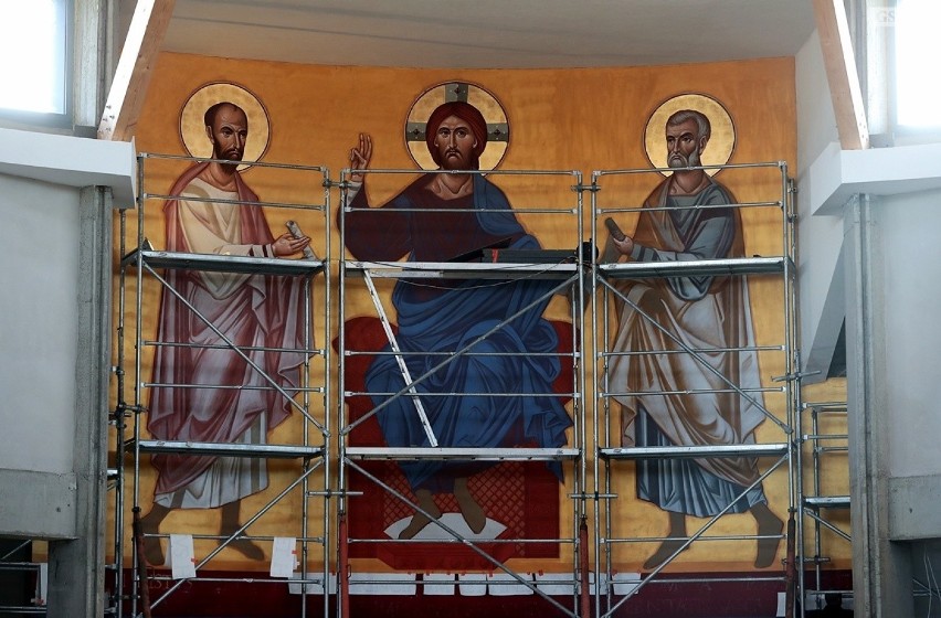 W budowanym kościele pw. św. Jana Pawła II na szczecińskim...