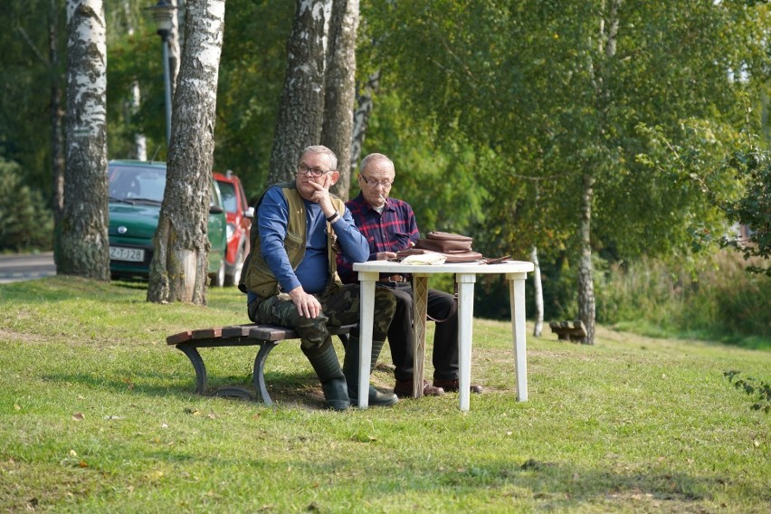 Zawody wędkarskie IV tury Grand Prix w Debrznie nad jeziorem Staw Miejski 