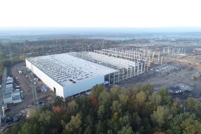 Trwa budowa Prologis Park Ruda Śląska w Kochłowicach. Otwarcie centrum dystrybucyjnego jest planowane na połowę 2020 r.