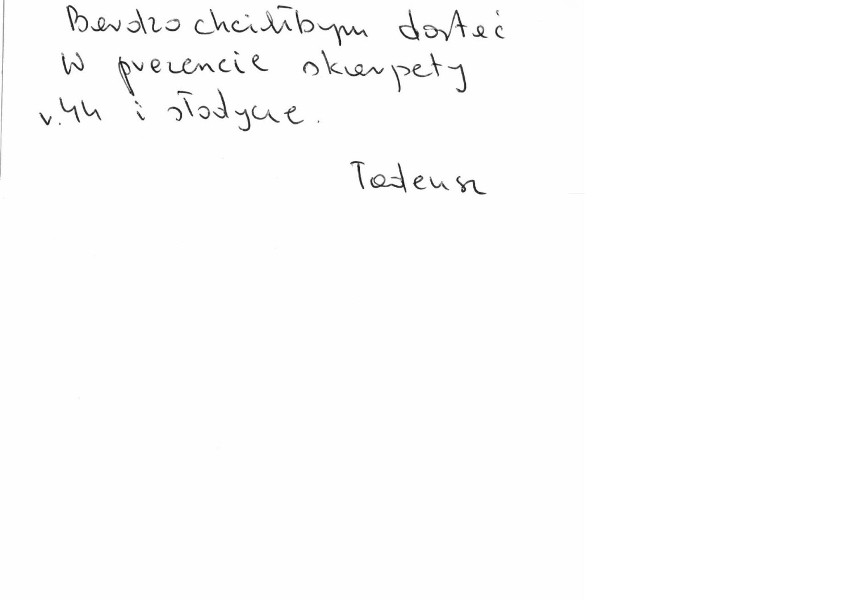 Mieszkańcy skierniewickiego DPS-u napisali listy do świętego Mikołaja