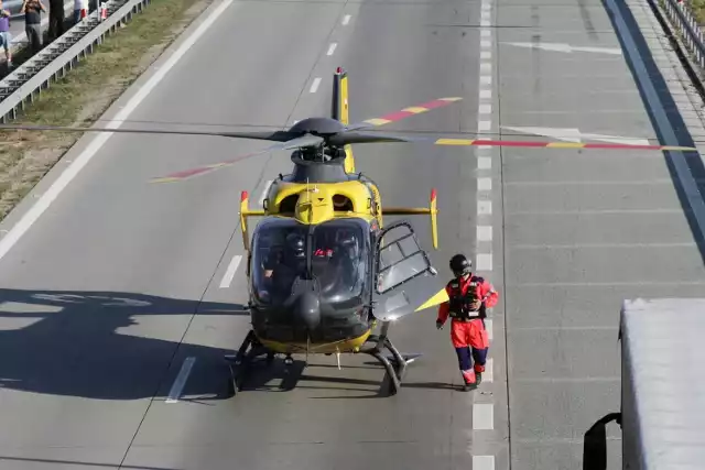 Stan jednej  z poszkodowanych w wypadku na S3 osób jest ciężki.