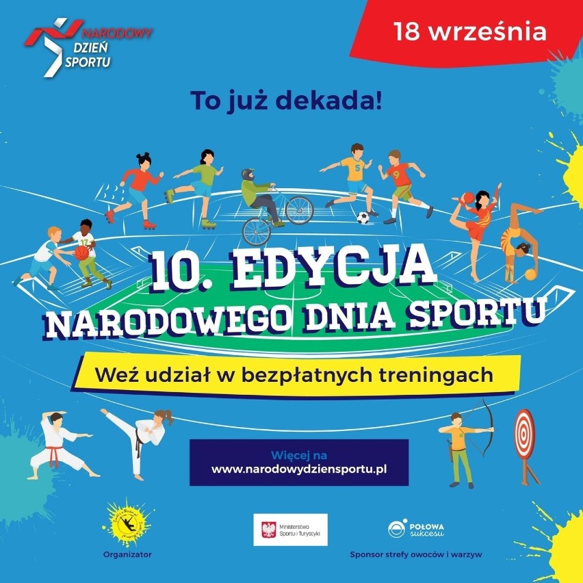 Podpowiadamy, jak zostać sportowcem! Narodowy Dzień Sportu w województwie lubelskim