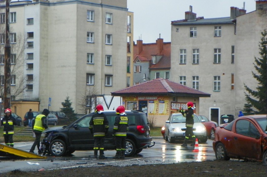 Wypadek na al. Wojska Polskiego w Pile