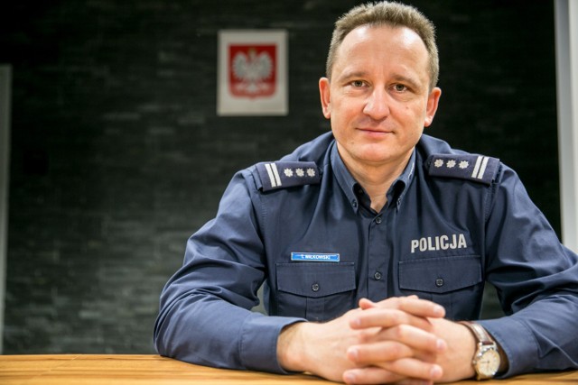 19.02.2016 krakow  
milkowski tomasz komendant wojewodzki policji
fot anna kaczmarz  / polska press