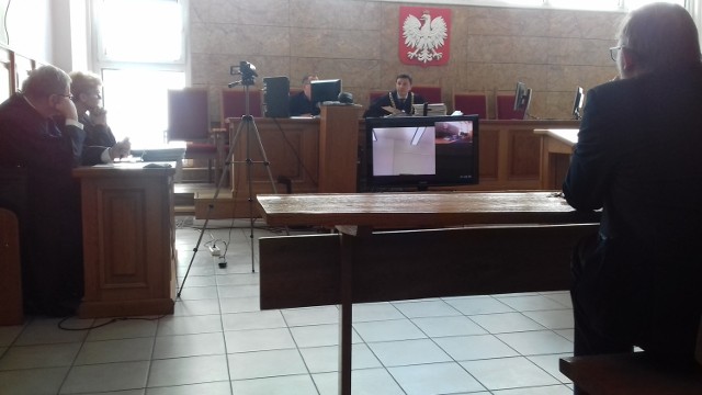 Videokonferencja w krakowskim sądzie